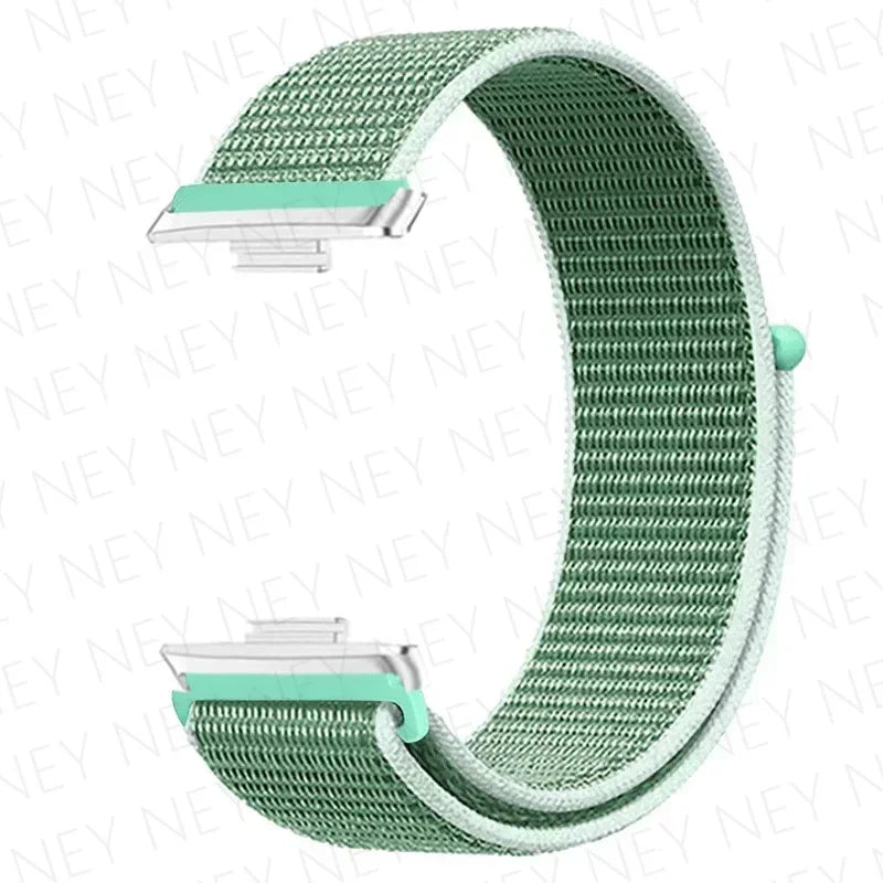 Nylon Strap For Huawei Watch Fit 3 4 Replacement Bracelet Nylon Loop Adjustable Band Soft Wristband Huawei Fit 4 Pro Accessories