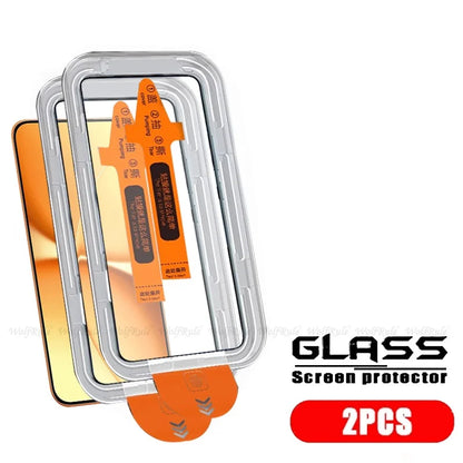 4/3/2/1pcs For Poco X8 Pro Glass Xiaomi Poco X8 Pro Tempered Glass Full Cover Glue 9H Dust Free Screen Protector Poco X8 Pro Max
