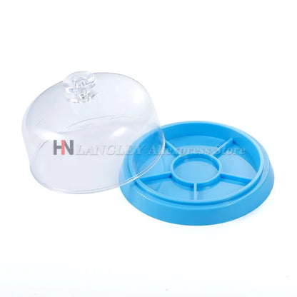 Watch Dust Sheet Cover with Tray Watch Movement Repair Tool Jewelry tools Spare Protector for Watchmaker Repair Tool Box 6 Slots