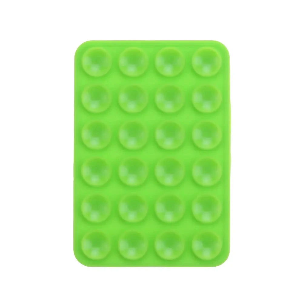 2pcs Double Sided Silicone Suction Cup Mobile Phone Suction Cup With Adhesive Pad Silicone Pad Rubber Suction Cup ﻿