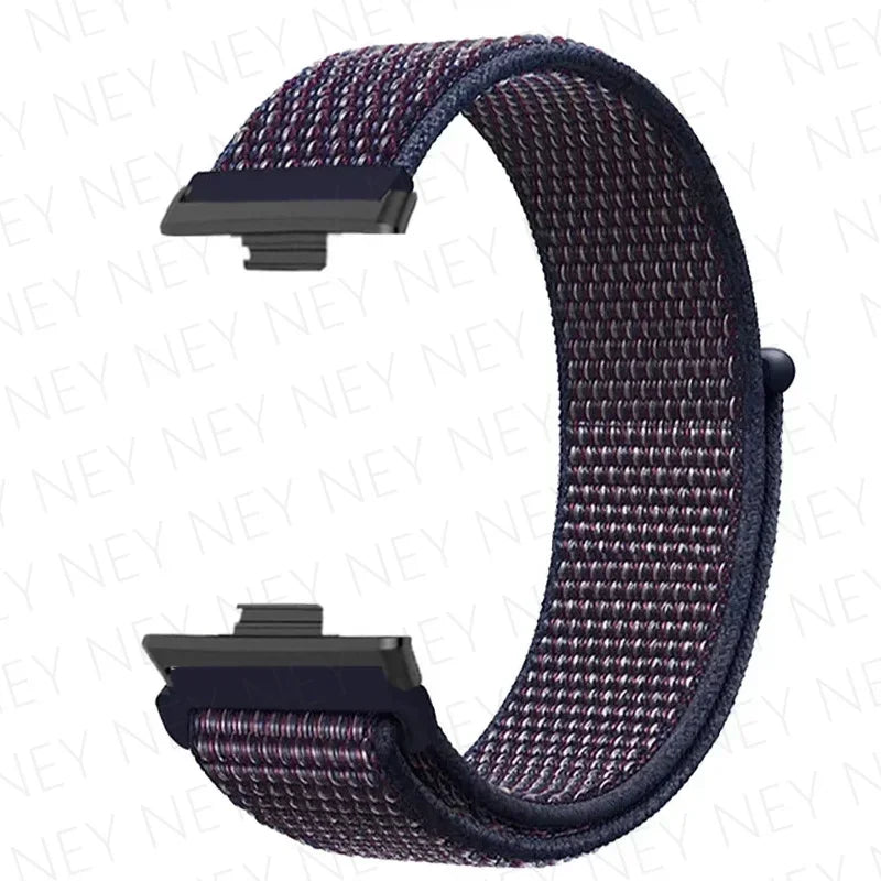 Nylon Strap For Huawei Watch Fit 3 4 Replacement Bracelet Nylon Loop Adjustable Band Soft Wristband Huawei Fit 4 Pro Accessories