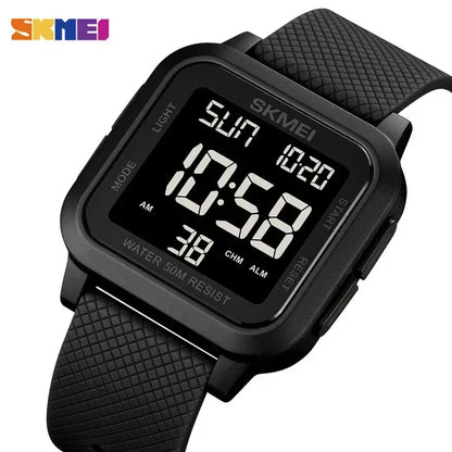 SKMEI 1894 Sport Electronic Watch for Men Shockproof Waterproof Countdown Mens Wristwatch Military Alarm Clock 1960 Reloj Hombre