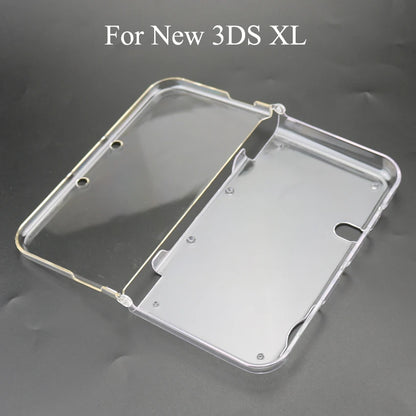 Transparent plastic protective cover, suitable for hard shell shells of NDSL, NDSi, new 3DS XL, GBA SP game consoles