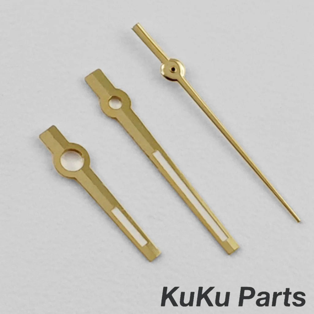 High Quality NH35 Hands Green Luminous Silver Gold Watch Needles For NH34 NH35 NH36 NH38 NH70 Watches Pointers Log Watch Hands