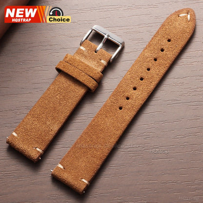 New 14/16/18/19mm 21mm 22mm 20mm Soft Suede Watch Strap for Seiko for Omega Universal Quick Release Bracelet Men Women Wristband