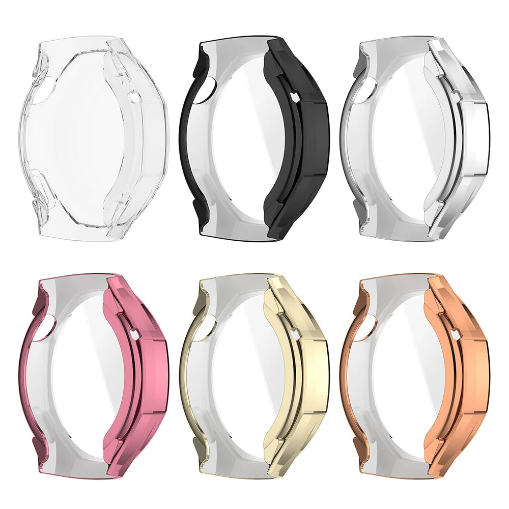 Case for Huawei Watch GT 5/GT5 Pro 46mm 42mm 41mm Screen Protector Case Soft TPU All-Around Protective Bumper Cover Accessories