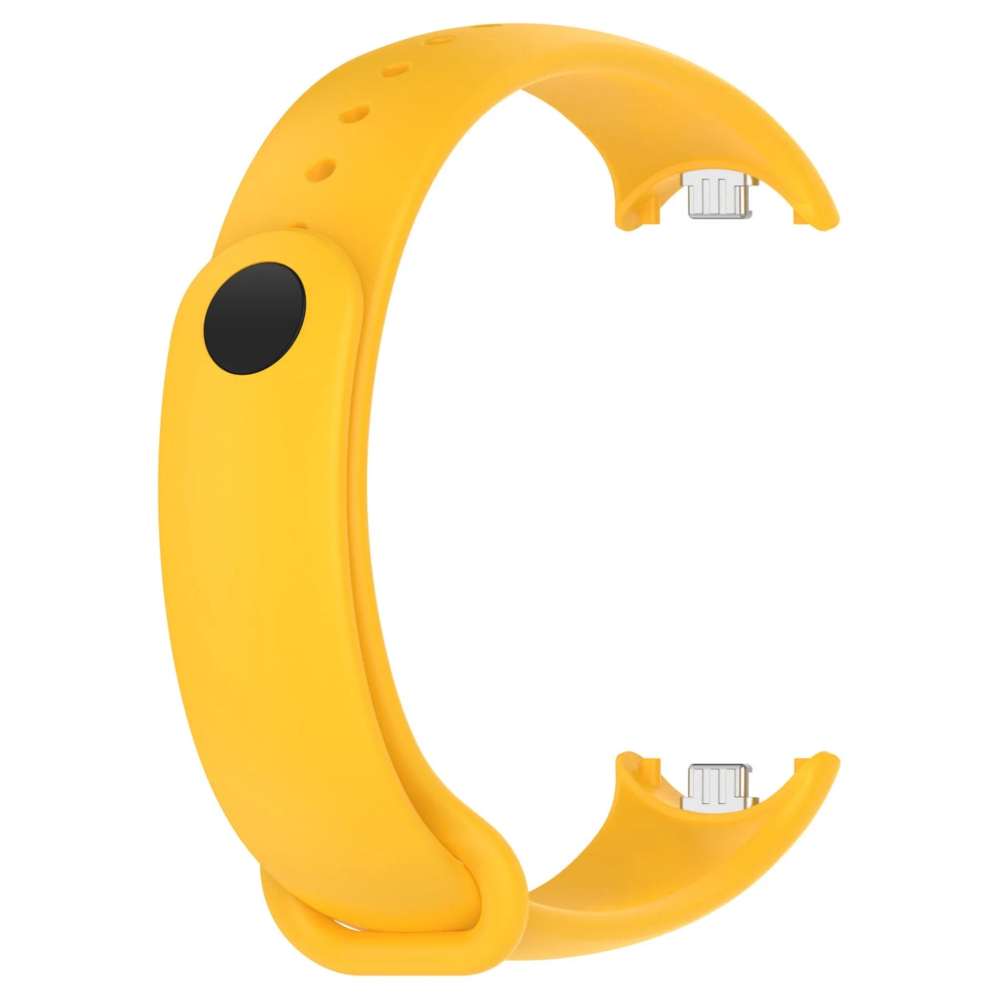 Silicone Wristbands for Xiaomi Band 8/9/10 | High-Quality, Smooth Texture, Sporty Style with Deployant Clasp