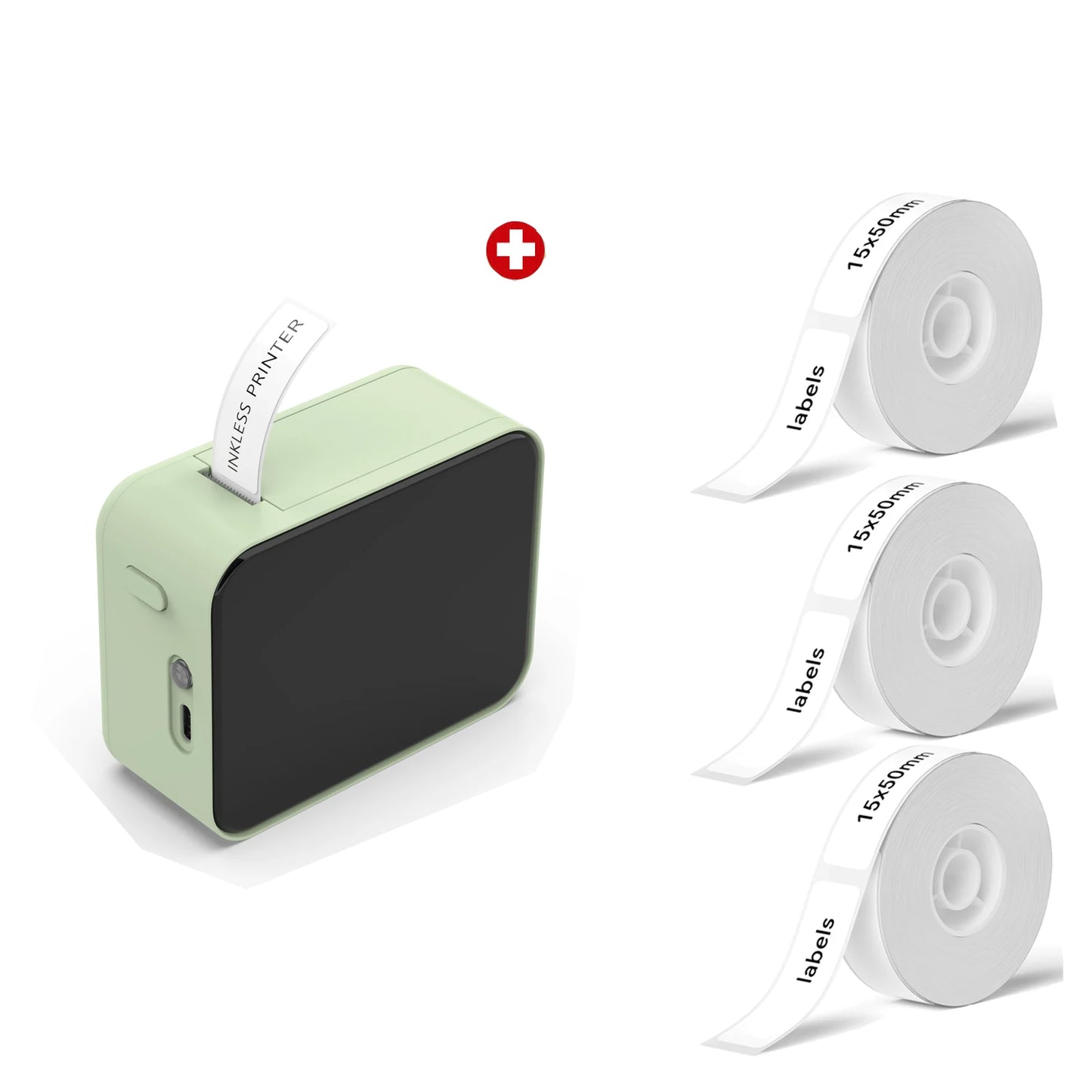 Marklife P15 Mini Portable Thermal Printer Without Ink Self-Adhesive Label Maker Printer For Stickers Labeller Labeling Machine