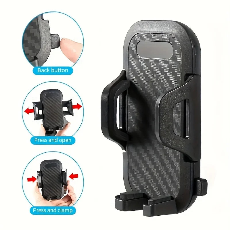 Car Dashboard Suction Cup Telescopic Rod Universal Mobile Phone Holder
