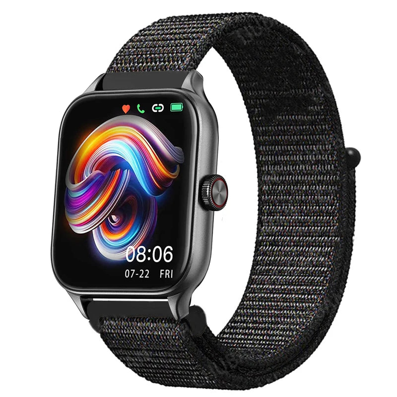 20mm 22mm Nylon Loop For Amazfit GTS4/2/3/3pro/2e/GTS2 Mini/GTR 4 42/47mm/GTR 2e/stratos bracelet for Amazfit bip/U/S/lite strap