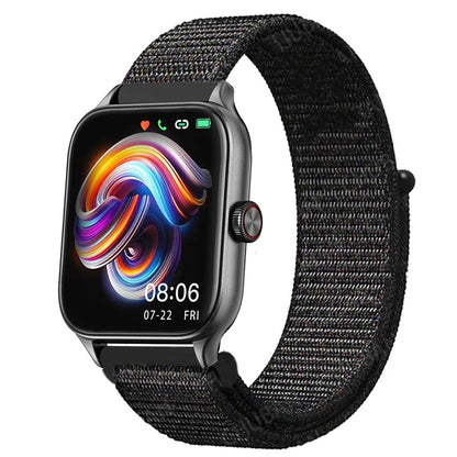 20mm 22mm Nylon Loop For Amazfit GTS4/2/3/3pro/2e/GTS2 Mini/GTR 4 42/47mm/GTR 2e/stratos bracelet for Amazfit bip/U/S/lite strap