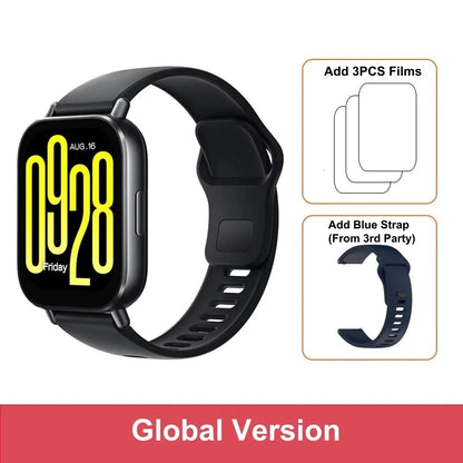 【Brand+】Global Version Xiaomi Redmi Watch 5 Active 2'' Display Up to 18 days of battery life 140+ Workout Modes Bluetooth