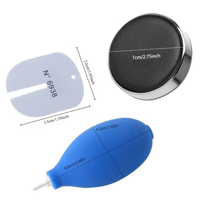 Watch Repair Kits Rubber Dust Air Blower Protector Pads Needle Pen Cleaning Brush Suit Watch Repair Tools Care Kit