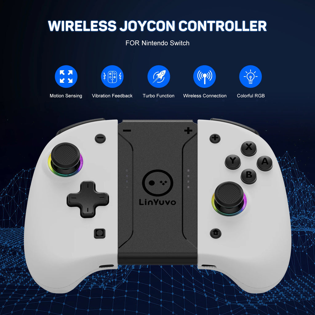 Wireless Bluetooth Controller For Nintendo Switch & OLED & Lite Gamepad Control Gaming Accessories Hall Game Pad Command Mando