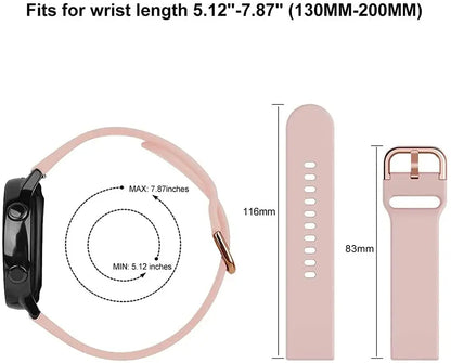 Strap For Amazfit GTS 2/4/3/GTS 2/4 Mini/GTR 4/2/2e 20mm/22mm Watch Silicone Sport Bracelet Amazfit bip 6 5 3/u pro Series band