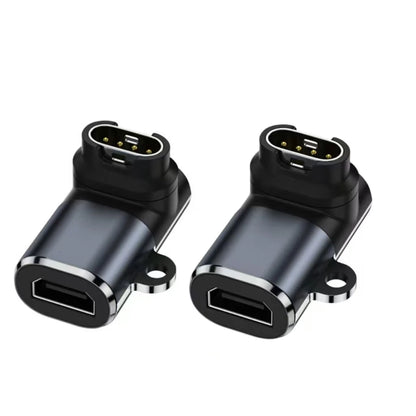 Typec/Micro To 4pin Charger Adapter Connector for Garmin Fenix 7/6/5/7X/6X/5X/ Venu 2 Plus Watch Charging Converter