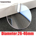 26-46mm Universal Tempered Glass Smartwatch Screen Protector Protective Film 28mm 30mm 32mm 38mm 40mm 41mm 42mm Diameter 1-5PCS