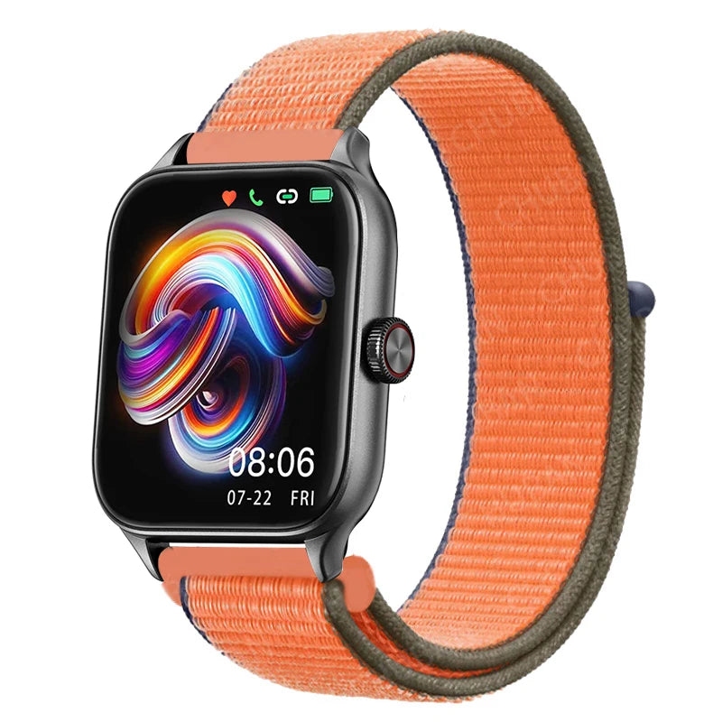 20mm 22mm Nylon Loop For Amazfit GTS4/2/3/3pro/2e/GTS2 Mini/GTR 4 42/47mm/GTR 2e/stratos bracelet for Amazfit bip/U/S/lite strap