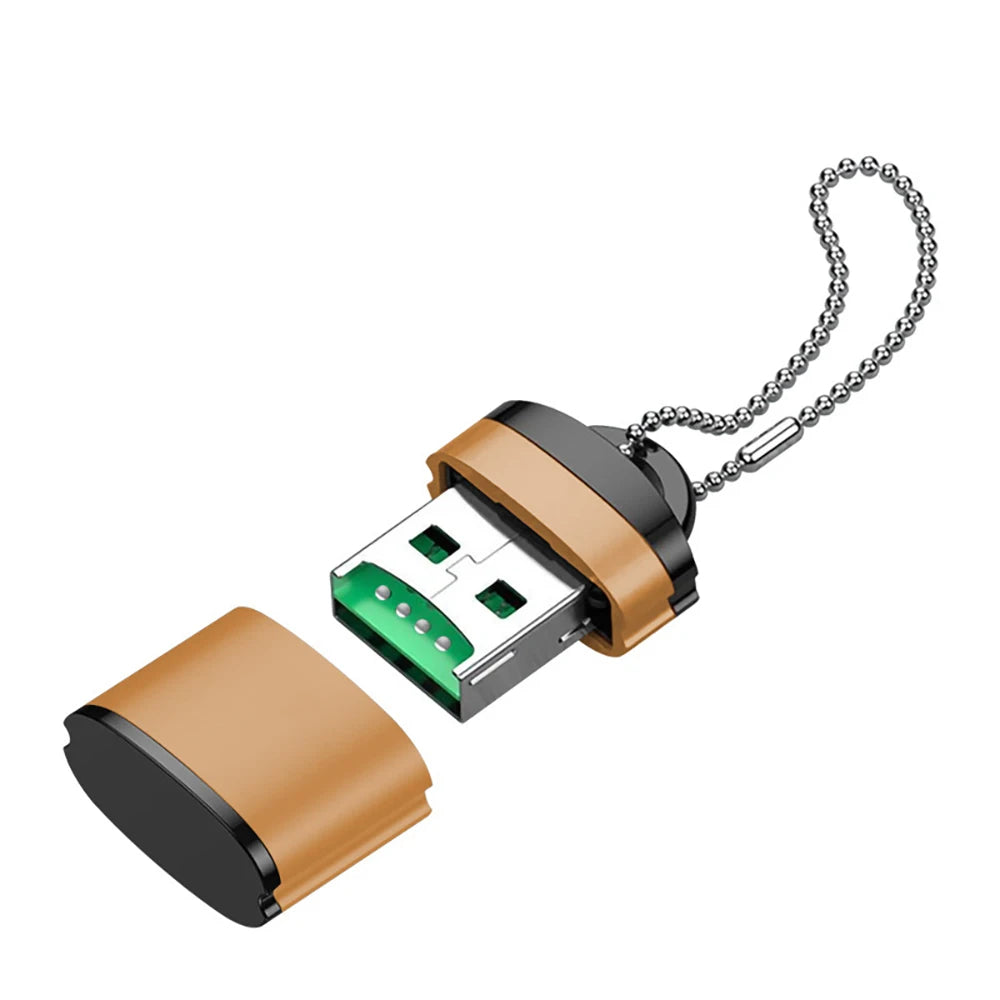 USB Micro SD/TF Card Reader USB 2.0 Mini Mobile Phone Memory Card Reader High Speed USB Adapter For Laptop Accessories