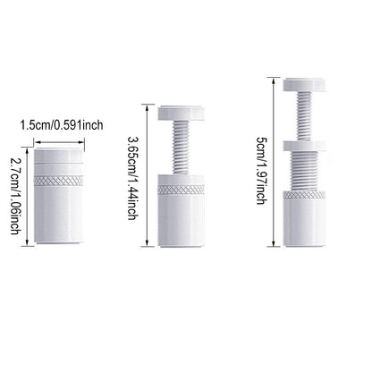 GPUHOLD White Graphics Card GPU Support Bracket Video Card Sag Holder Bracket GPU Holder Anti Sag Stand Aluminum Holder 27-120mm