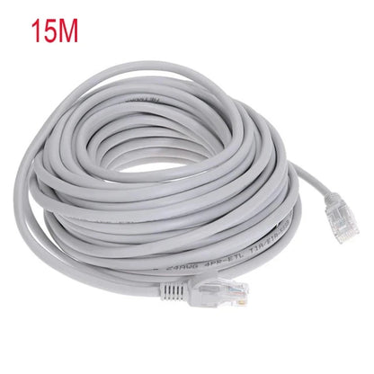 Cable Ethernet De Alta Velocidad Cat5e RJ45 Cable De Red LAN Enrutador De Ordenador Patch Cord,0.4M/1M/2M/3M/5M/10M/15M/20M/25M