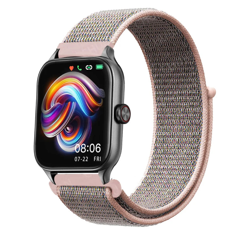 20mm 22mm Nylon Loop For Amazfit GTS4/2/3/3pro/2e/GTS2 Mini/GTR 4 42/47mm/GTR 2e/stratos bracelet for Amazfit bip/U/S/lite strap