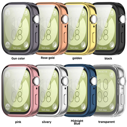 Full Cover For Huawei Watch Fit 3 SmartWatch TPU Screen Protector Case Protective Frame Bumper Shell for Huawei Fit3 Accessories