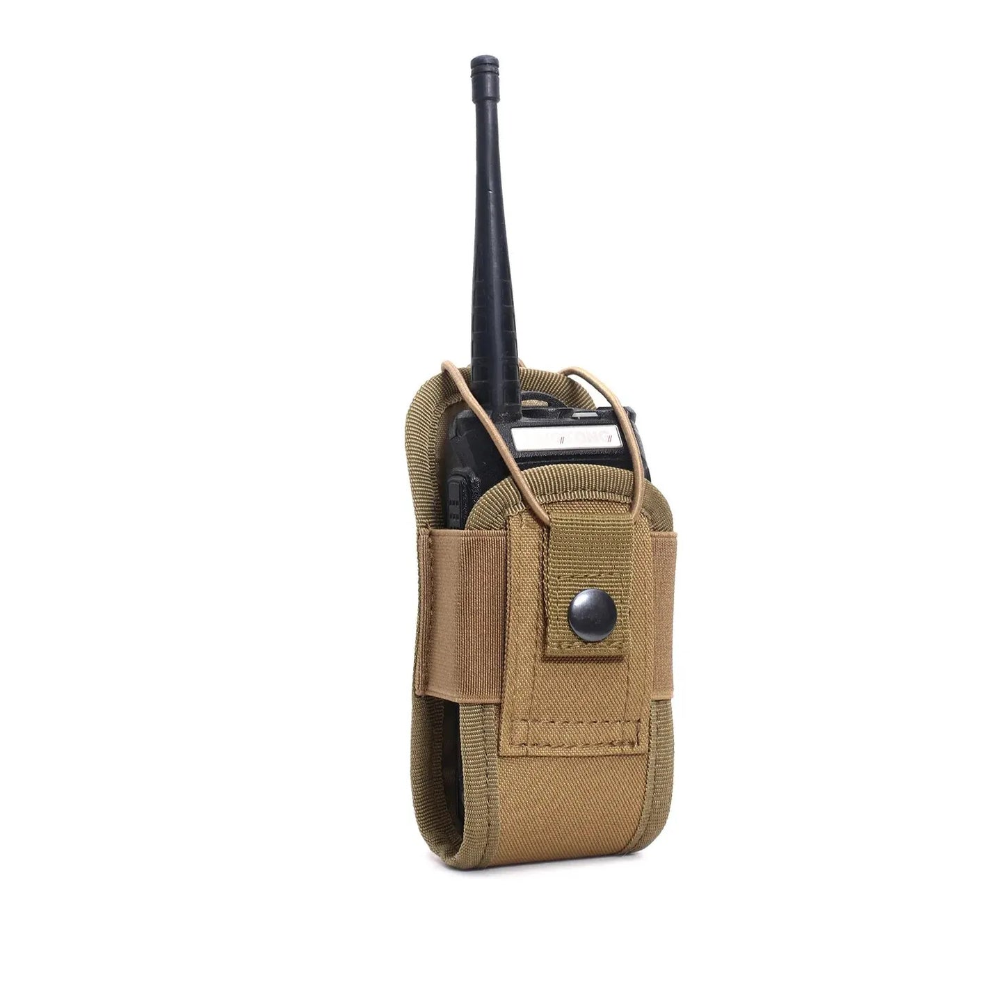 Tactical Molle Radio Pouch 1000D Nylon WalkieTalkie Holster Outdoor Portable Carry Bag Hunting Camping Hiking Durable Utility