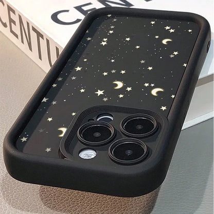 Star Print Phone Case For Samsung S26 Ultra Cases Galaxy S24 S25 Plus S23 FE S22 S21 A26 A36 A56 A35 A55 A34 A54 A53 A52S Cover