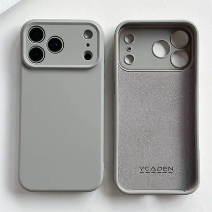 TPU Shockproof Cover For iPhone 17 16  Pro Max For iPhone 17Air 16 15 14 Pro Case Liquid Silicone Original TPU Protect Case
