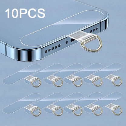 10/5/1Pcs Universal Tpu Mobile Phone Anti-lost Xyun Lanyard Card Gasket Nylon Detachable Phone Hanging Cord Strap Patch Tether