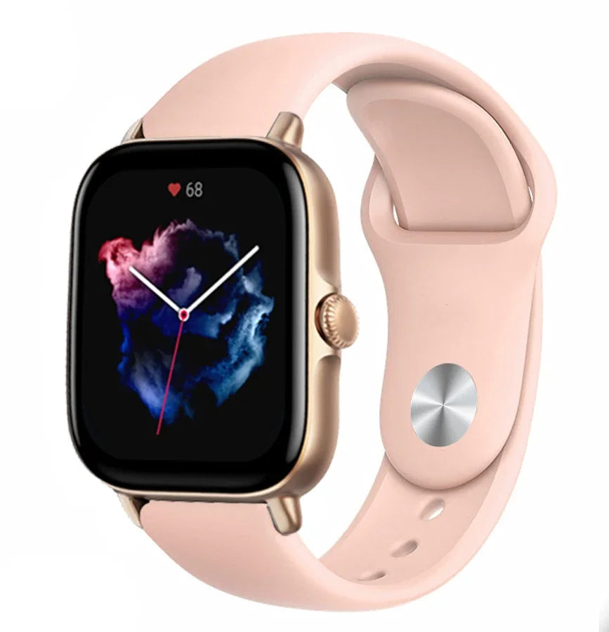 20mm 22mm watch Strap For Amazfit gts/4/3/2/gts2/4 Mini/Gtr4/3/2/2e/47mm Smartwatch Silicone Bracelet Watchabnd Amazfit gts Band