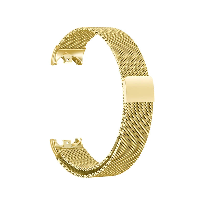 Metal strap For Xiaomi Mi Band 8 9 MIlan Wrist Metal Bracelet Screwless Stainless Steel for Mi Band 9 8Strap Wristbands Pulseira