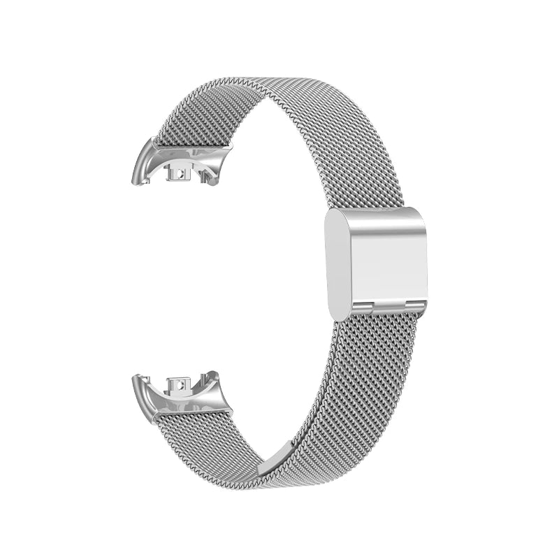 Metal strap For Xiaomi Mi Band 8 9 MIlan Wrist Metal Bracelet Screwless Stainless Steel for Mi Band 9 8Strap Wristbands Pulseira