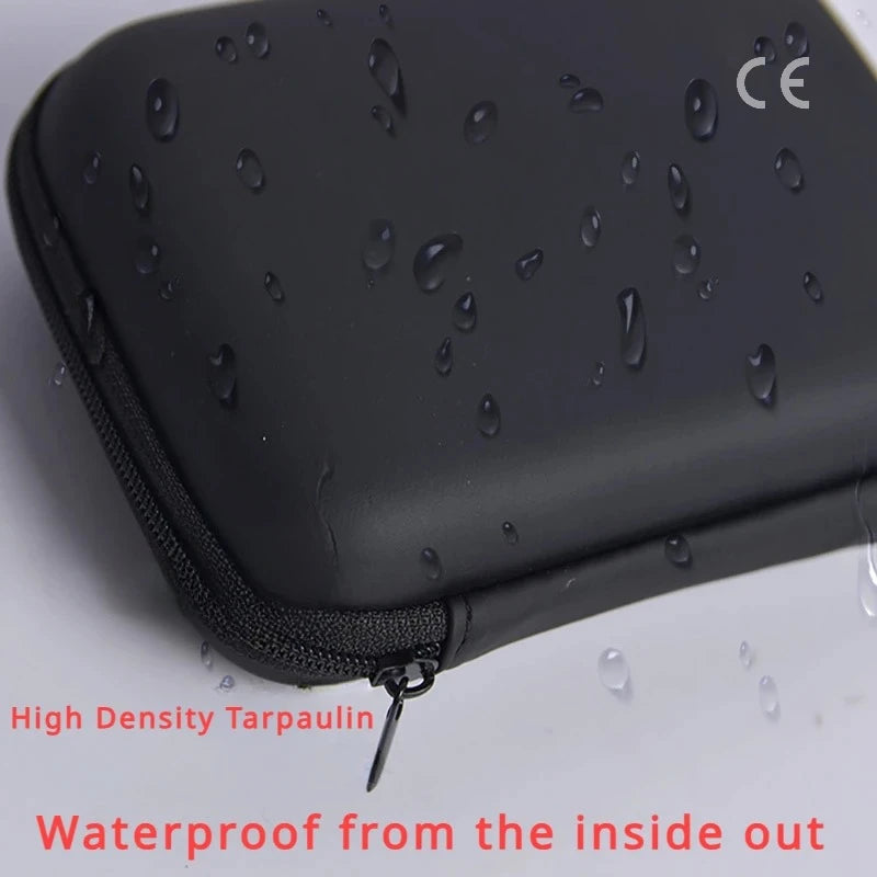 1 Pc EVA Portable Storage Bag for Cards Data Cable Headphones - Protective Packing Cube for Electronic Accessories