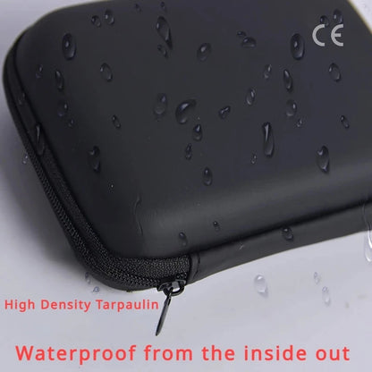 1 Pc EVA Portable Storage Bag for Cards Data Cable Headphones - Protective Packing Cube for Electronic Accessories
