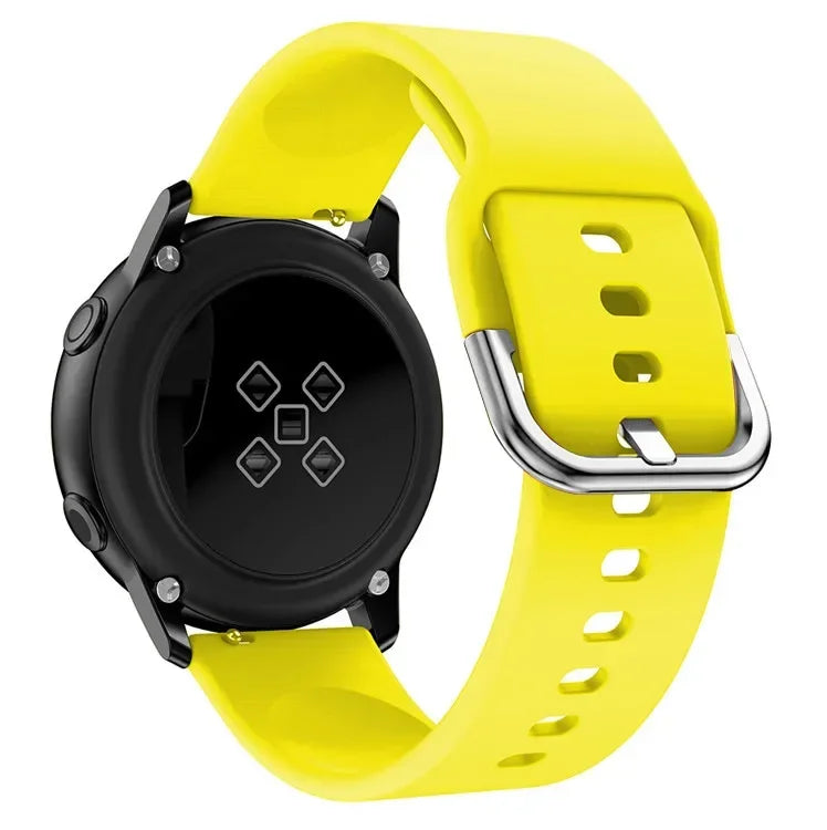 20mm 22mm Strap For Samsung galaxy watch 6/5/pro/3/4/6 Classic 43mm 47mm/Active 2 Silicone Sport bracelet huawei Gt 3-2-2e Band
