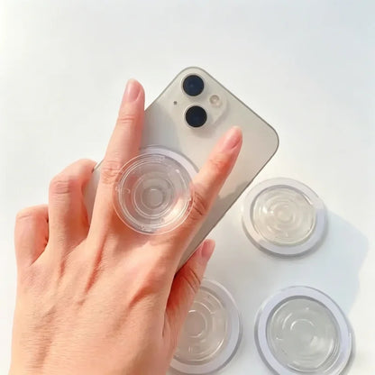 Magnetic Safe Ring Stand for iPhone 15 14 13 12 11 Samsung Xiaomi Mobile Phone Grip Holder Folding Pocket Support