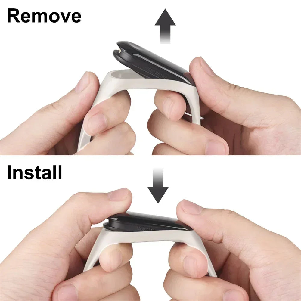 Watch Strap For Xiaomi Mi Band 7 6 5 4 3 Wristband Silicone Bracelet Wrist Straps MiBand 3/4 band5 band6 Smartwatch Accessories