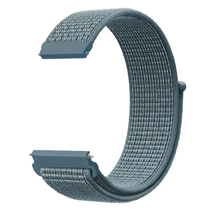 20mm 22mm Nylon Loop Strap For Garmin Forerunner 55 165 265 965 255 Active 5/Vivomove Trend/Vivoactive 5/Venu 3/2 Bracelet Belt