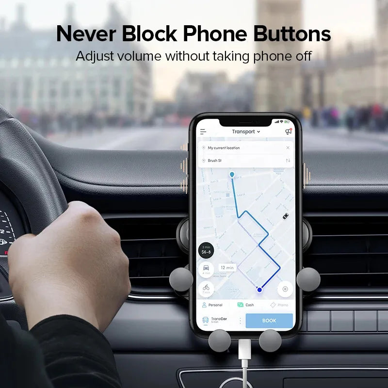 Stand Air Vent Mount Mobile Support  Universal Gravity Car Phone Holder Automotive GPS
