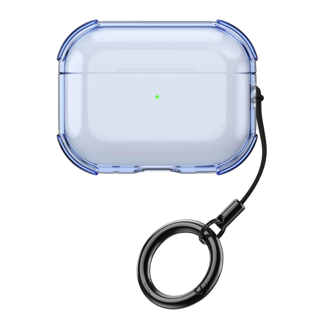 Clear Case For AirPods Pro 3 with Lanyard Keychain & Cleaning Kit Soft TPU Shockproof Protective Case Cover For AirPods Pro 3