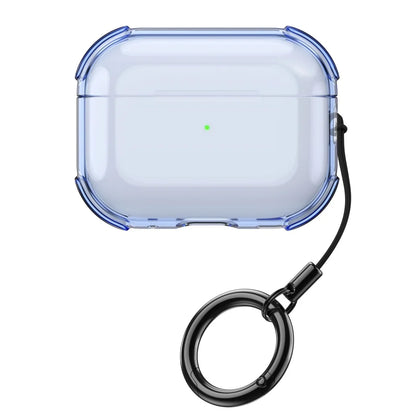 Clear Case For AirPods Pro 3 with Lanyard Keychain & Cleaning Kit Soft TPU Shockproof Protective Case Cover For AirPods Pro 3