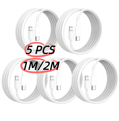 2/5 PCS USB-C to Lightning Car Fast Charging Cable For iPhone 14 13 12 11 Pro Max