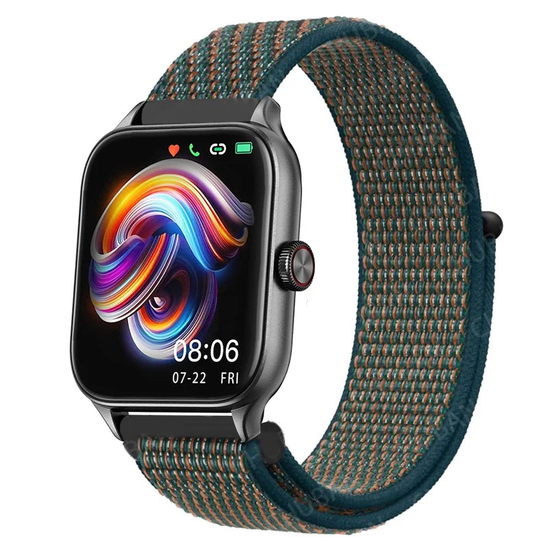 20mm 22mm Nylon Loop For Amazfit GTS4/2/3/3pro/2e/GTS2 Mini/GTR 4 42/47mm/GTR 2e/stratos bracelet for Amazfit bip/U/S/lite strap