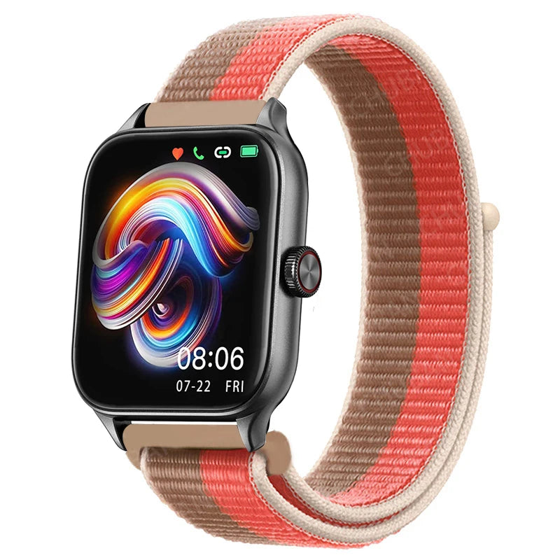 20mm 22mm Nylon Loop For Amazfit GTS4/2/3/3pro/2e/GTS2 Mini/GTR 4 42/47mm/GTR 2e/stratos bracelet for Amazfit bip/U/S/lite strap