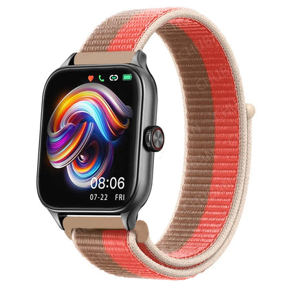 20mm 22mm Nylon Loop For Amazfit GTS4/2/3/3pro/2e/GTS2 Mini/GTR 4 42/47mm/GTR 2e/stratos bracelet for Amazfit bip/U/S/lite strap