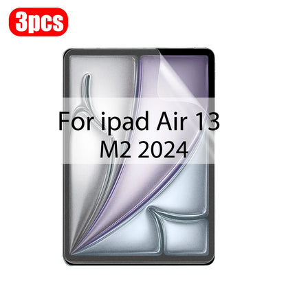 3Pcs Paper Feel Like Screen Protector For ipad Air 11 Pro 13 2024 10th 9th Generation 8 7 6 Air 5 4 Pro 11 12.9 10.5 M5 No Glass