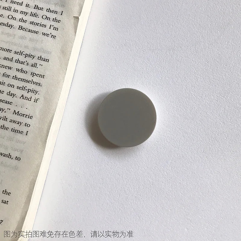 Finger Ring Holder Stand for IPhone 15 Samsung Support Telephone Mobilephones Grip Tok Folding Solid Color Pocket Socket Bracket