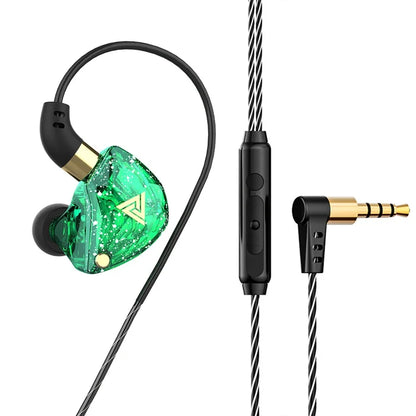 QKZ CK5 FiLe Wired Earphone with Microphone HiFi Music Earphone Professional Gaming And Sports Noise Cancelling Headphones